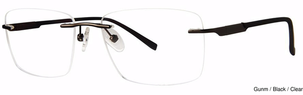 Giovani di Venezia Eyeglasses GVX589 Gunm/Black
