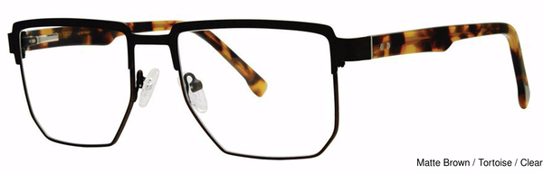 Giovani di Venezia Eyeglasses GVX594 Matte Brown/Tortoise