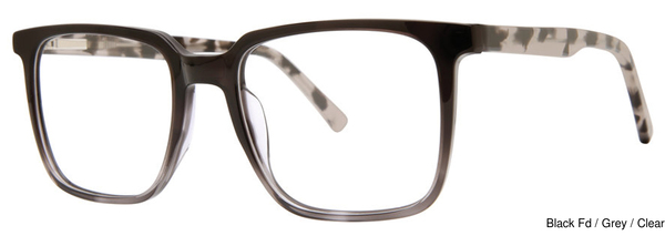 Giovani di Venezia Eyeglasses GVX596 Black Fd/Grey