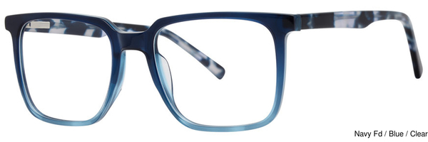 Giovani di Venezia Eyeglasses GVX596 Navy Fd/Blue