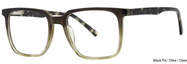 Giovani di Venezia Eyeglasses GVX596 Black Fd/Olive