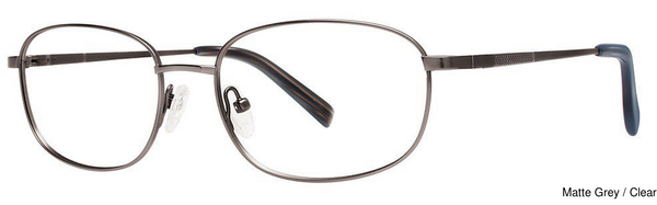 Modz Titanium Eyeglasses Dictator Matte Grey
