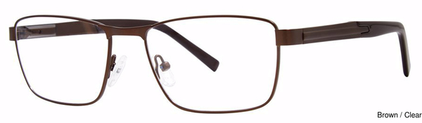 Modz Titanium Eyeglasses Prestige Brown