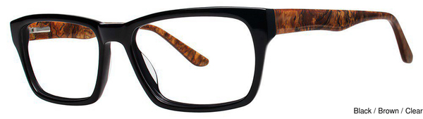 B.M.E.C. Eyeglasses BIG Beat Black/Brown