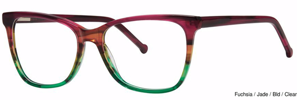 GB Eyeglasses Victorious Fuchsia/Jde/Bld