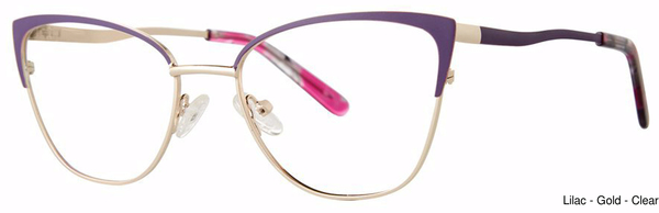 Fashiontabulous Eyeglasses 10X267 Lilac/Gold
