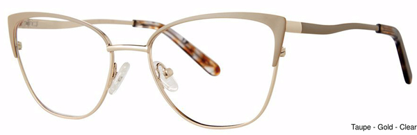 Fashiontabulous Eyeglasses 10X267 Taupe/Gold