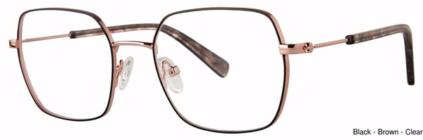 Fashiontabulous Eyeglasses 10X268 Black/Brown