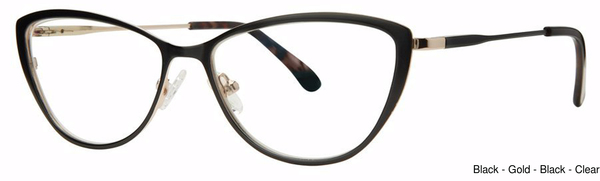 Fashiontabulous Eyeglasses 10X269 Black/Gold/Blk