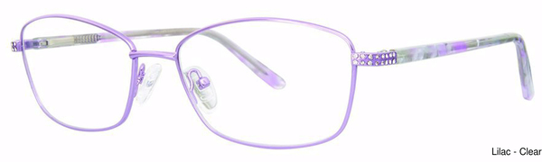 Genevieve Paris Design Eyeglasses Allison Lilac
