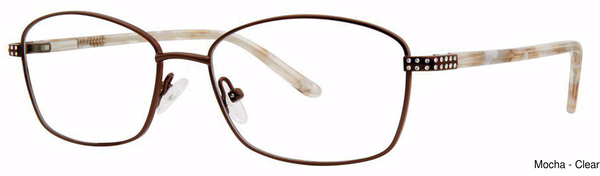 Genevieve Paris Design Eyeglasses Allison Mocha