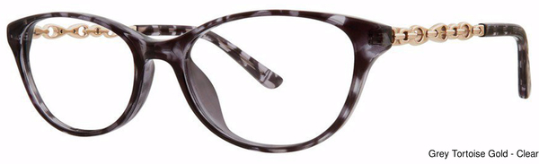 Genevieve Paris Design Eyeglasses Apparent Grey Tort/Gold
