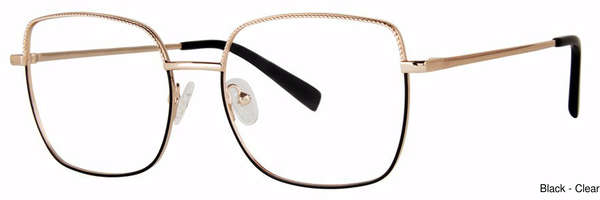 Genevieve Paris Design Eyeglasses Clarity Black
