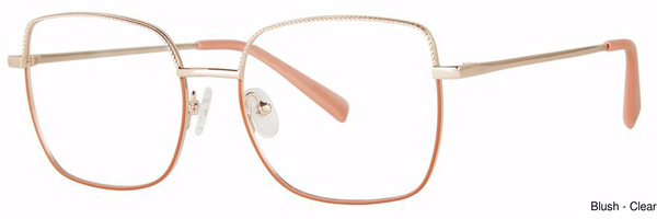 Genevieve Paris Design Eyeglasses Clarity Blush