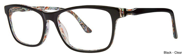 Genevieve Paris Design Eyeglasses Constant Black