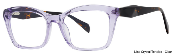 Genevieve Paris Design Eyeglasses Fabiana Lilac Cry/Tort