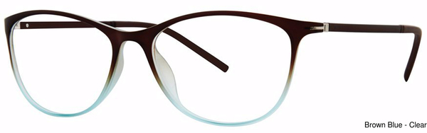Genevieve Paris Design Eyeglasses Glimpse Brown/Blue