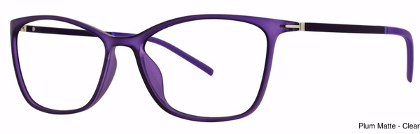 Genevieve Paris Design Eyeglasses Glimpse Plum Matte