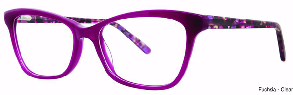 Genevieve Paris Design Eyeglasses Gypsy Fuchsia