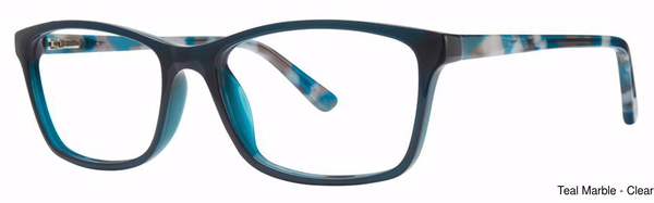 Genevieve Paris Design Eyeglasses Kailey Teal Marble