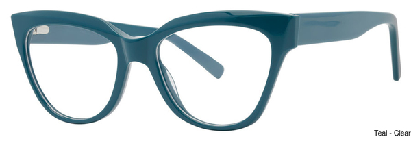 Genevieve Paris Design Eyeglasses Perception Teal