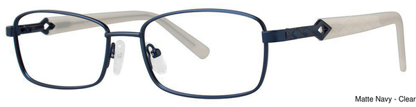 Genevieve Paris Design Eyeglasses Rendezvous Matte Navy