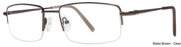 Giovani Di Venezia Eyeglasses Barry Matte Brown