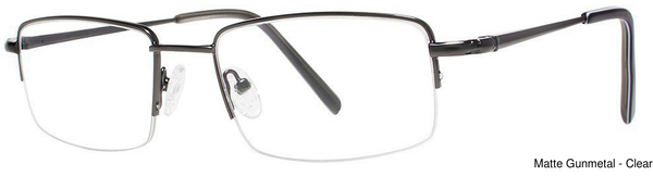 Giovani Di Venezia Eyeglasses Barry Matte Gunmetal