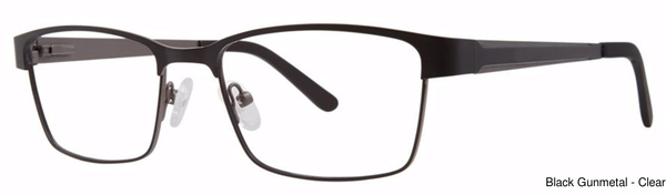 Giovani Di Venezia Eyeglasses Brant Black/Gunmetal