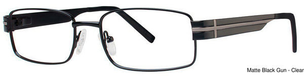 Giovani Di Venezia Eyeglasses Carl Matte Black/Gun