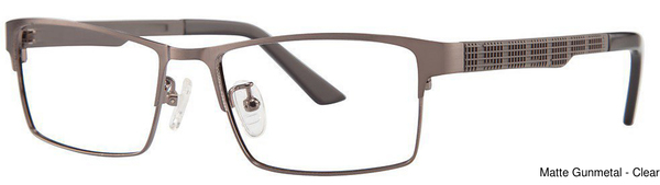 Giovani Di Venezia Eyeglasses Cooper Matte Gunmetal