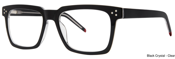Giovani Di Venezia Eyeglasses Liam Black/Crystal