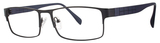 Giovani Di Venezia Eyeglasses Preston Mt Black/Navy