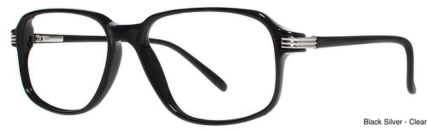 Giovani Di Venezia Eyeglasses Rick Black/Silver
