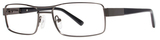Giovani Di Venezia Eyeglasses Russ Matte Gunmetal