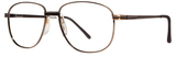 Giovani Di Venezia Eyeglasses Stuart Antique Brown