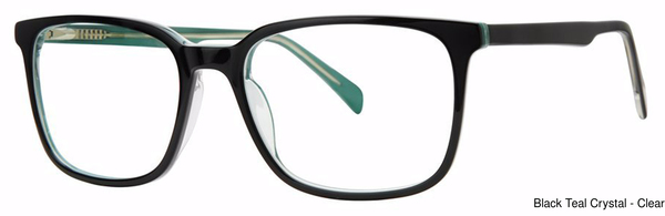 Giovani Di Venezia Eyeglasses Versatile Bk/Teal/Crystal