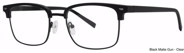 Modz Eyeglasses Birmingham Black Mt/Gun