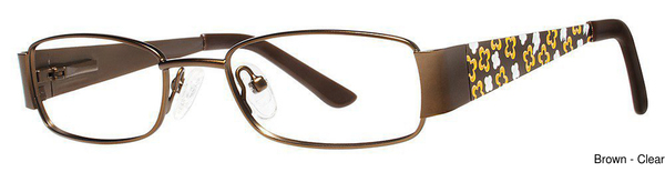 Modz Kids Eyeglasses Button Brown