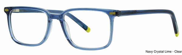 Modz Kids Eyeglasses Linus Navy Crys/Lime