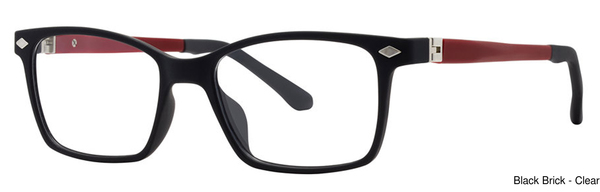 Modz Kids Eyeglasses Pintsize Black/Brick