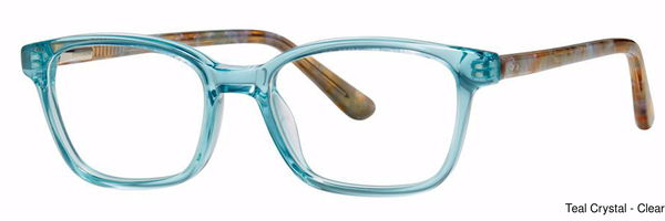 Modz Kids Eyeglasses Rhyme Teal Crystal