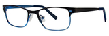 Modz Kids Eyeglasses Tidbit Matte Black/Blu