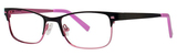Modz Kids Eyeglasses Tidbit Matte Black/Pnk