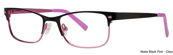 Modz Kids Eyeglasses Tidbit Matte Black/Pnk