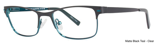 Modz Kids Eyeglasses Tidbit Matte Black/Tel
