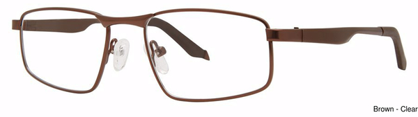Modz Kids Eyeglasses Triple Play Brown
