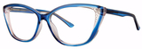 Modern Times Eyeglasses Abroad Blue/Crys