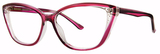 Modern Times Eyeglasses Abroad Purple/Crys