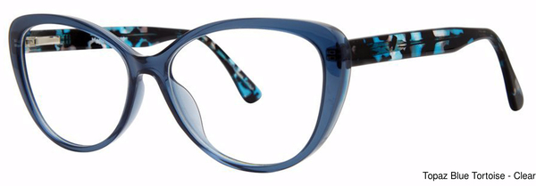 Modern Times Eyeglasses Acquainted Topaz/Blue Tort